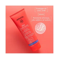 Apivita Bee Sun Safe Hydra Fresh Latte Solare SPF50 Viso Corpo 200ml