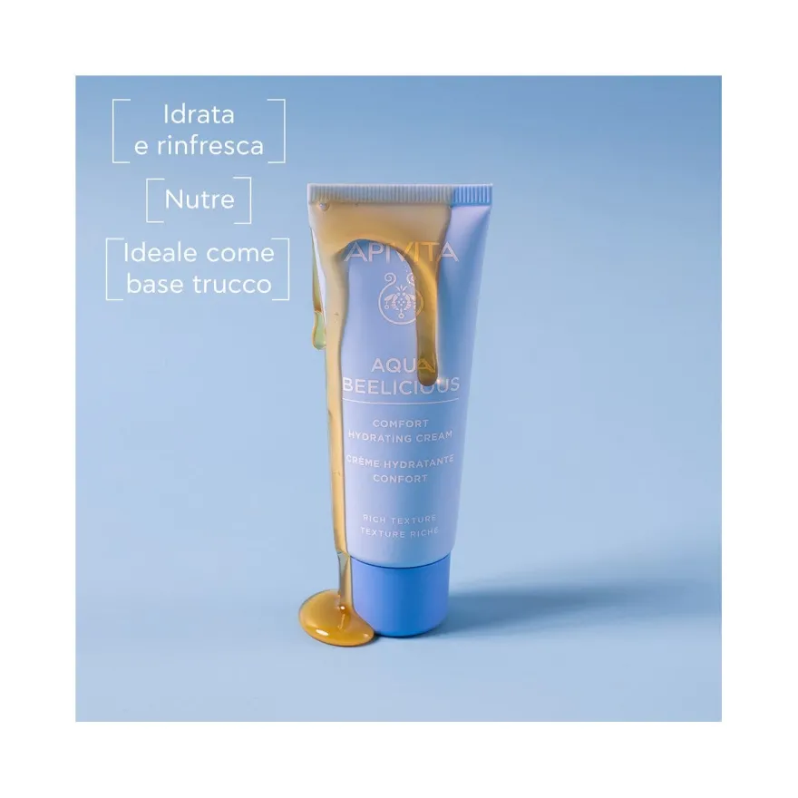 Apivita Crema Comfort Idratante Texture Ricca 40ml