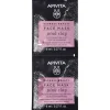 Apivita Express Beauty Maschera Viso Detergente Argilla Rosa 2x8ml