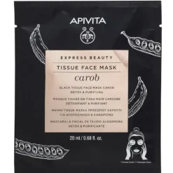 Apivita Express Beauty Maschera Viso In Tessuto Purificante 1 Pezzo 20ml
