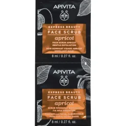 Apivita Express Beauty Scrub Viso Esfoliante Albicocca 2x8ml