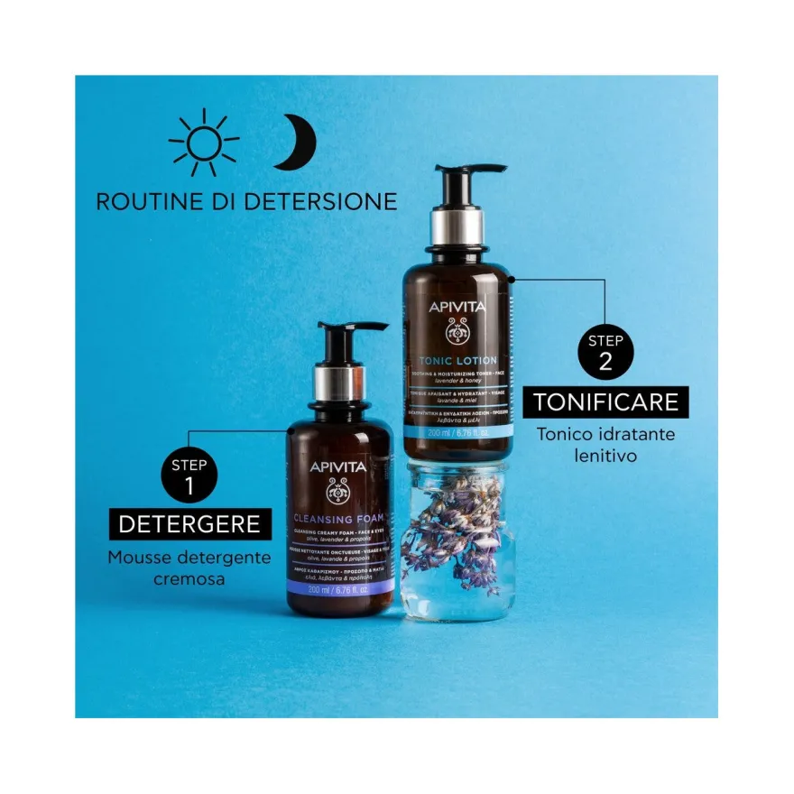 Apivita 2In1 Tonico Lenitivo/Idratante 200ml