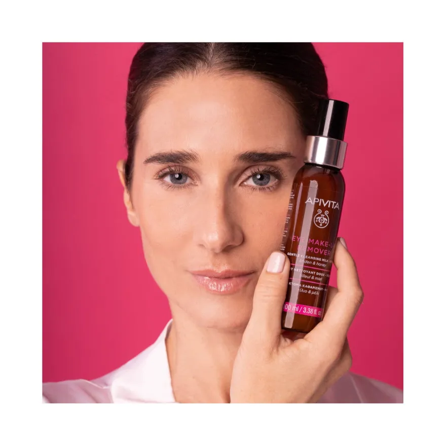 Apivita Latte Detergente Delicato Occhi 100ml