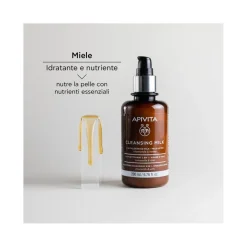 Apivita Latte Detergente Viso/Occhi 200ml