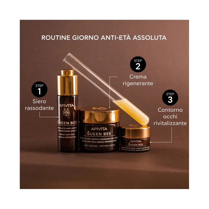 Apivita Queen Bee Eye Crema Occhi Anti-Età Assoluta&Rivitalizzante 15ml