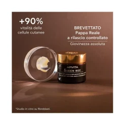 Apivita Queen Bee Night Crema Viso Notte Anti-Età Assoluta&Rimpolpante 50ml