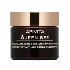 Apivita Queen Bee Night Crema Viso Notte Anti-Età Assoluta&Rimpolpante 50ml