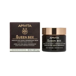 Apivita Queen Bee Rich Crema Viso Anti-Età Assoluta&Rigenerante Texture Ricca 50ml