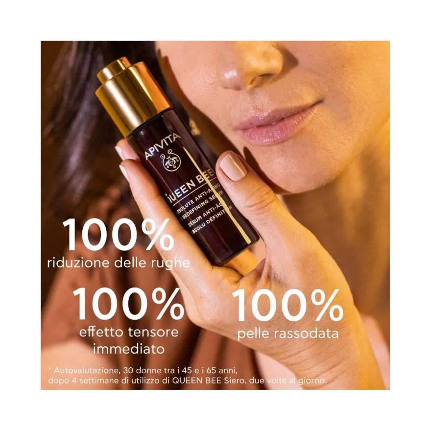 Apivita Queen Bee Serum Siero Viso Anti-Età Assoluto&Rassodante 30ml