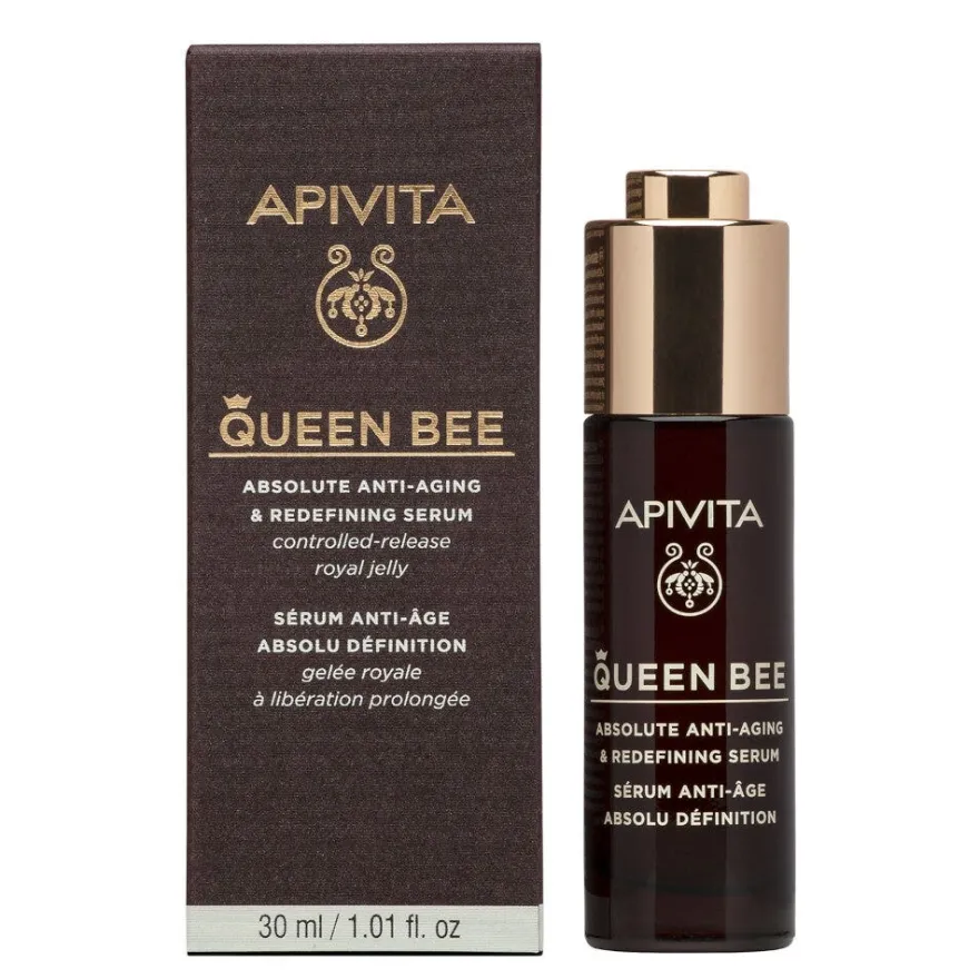 Apivita Queen Bee Serum Siero Viso Anti-Età Assoluto&Rassodante 30ml