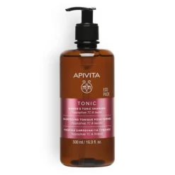 Apivita Shampoo Tonificante Per Capelli Donna Ecopack 500ml