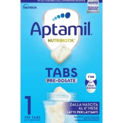 Aptamil Nutribiotik 1 Tabs Pre-Dosate Latte Dalla Nascita 21 Tabs