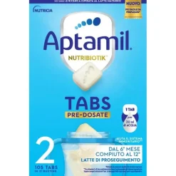 Aptamil Nutribiotik 2 Tabs Pre-Dosate Latte Di Proseguimento 6M+ 21 Tabs