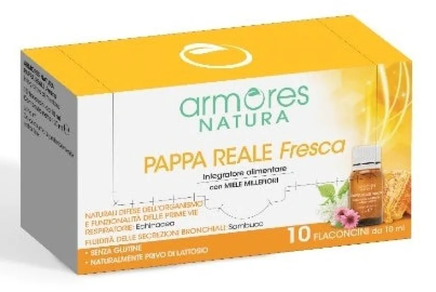 Armores Pappa Reale Fresca 10 Flaconcini
