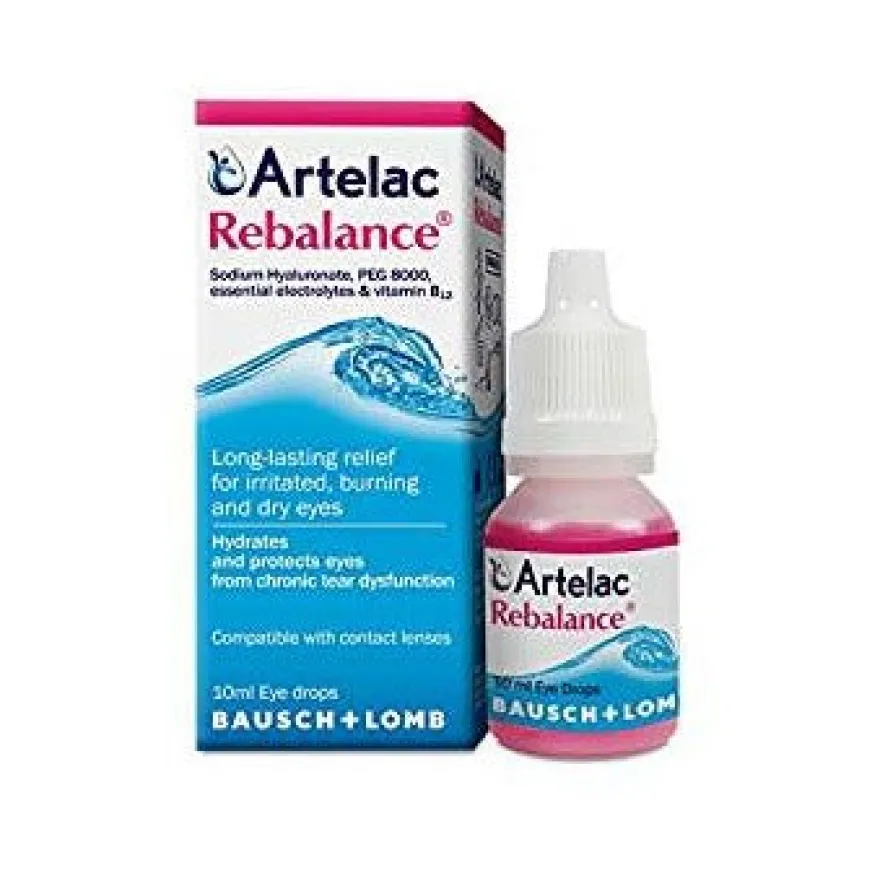 Artelac Rebalance Gocce Oculari 10ml - Sollievo per Occhi Secchi