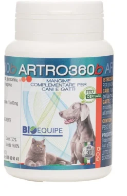 Artro360 Bio Mangime Complementare Cani/Gatti 100 Compresse