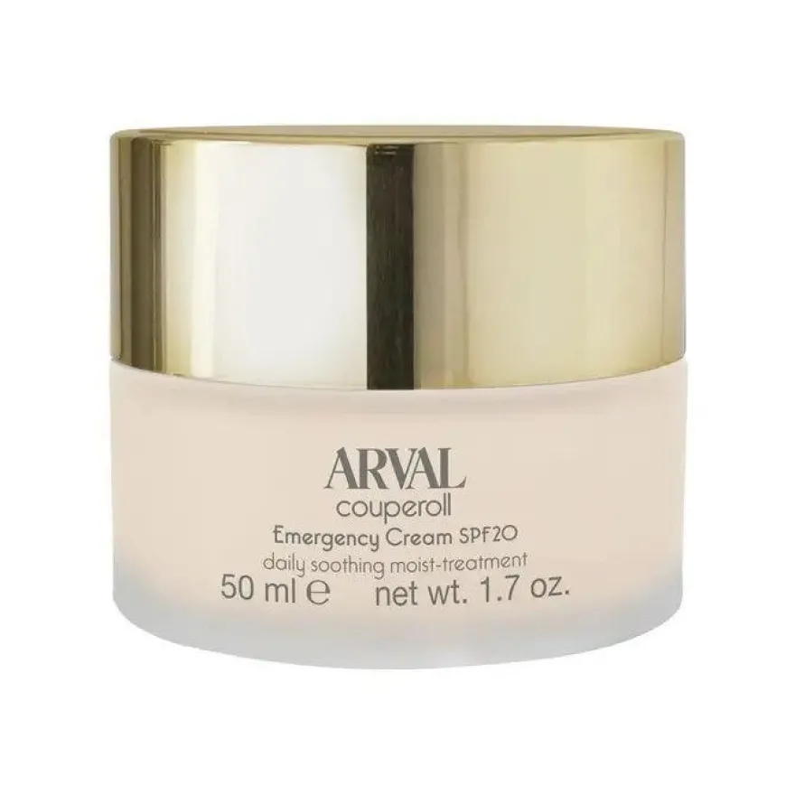 Arval Emergency Cream SPF20 Crema 24 Ore Addolcente Idratante 50ml