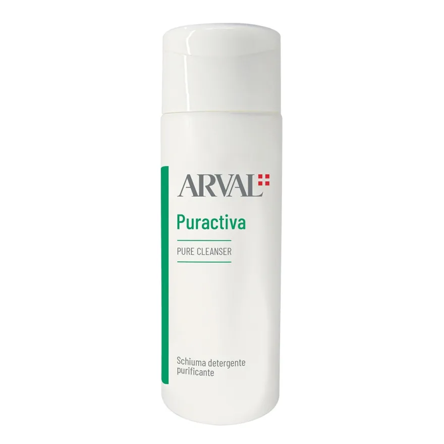 Arval Puractiva Pure Cleanser Schiuma Detergente Purificante Viso 200ml