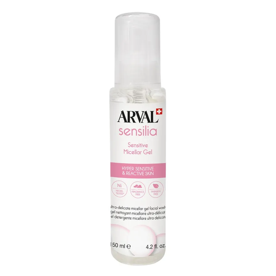 Arval Sensilia Sensitive Micellar Gel Detergente Micellare Ultra Delicato Viso 150ml