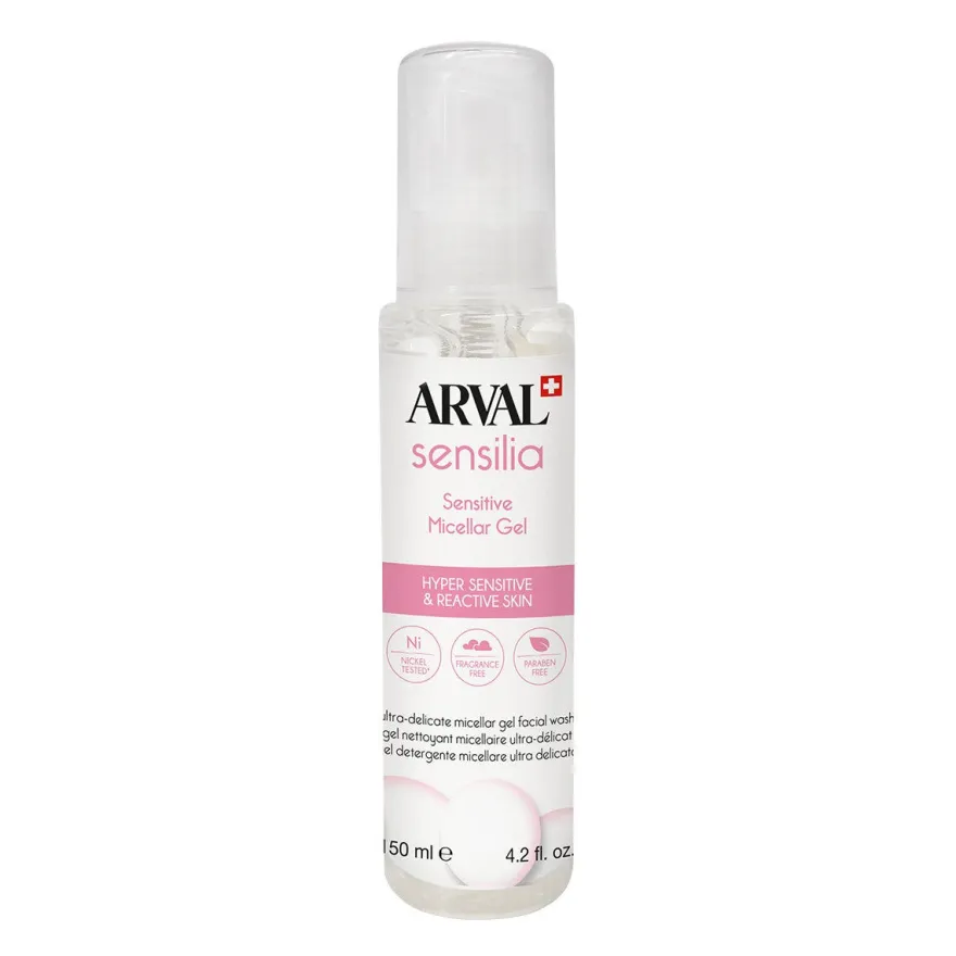 Arval Sensilia Sensitive Micellar Gel Detergente Micellare Ultra Delicato Viso 150ml