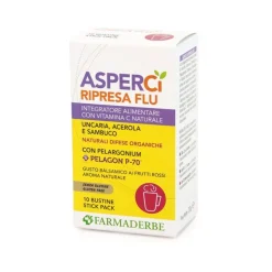 Asperci Ripresa Flu 10 Bustine Stick Pack