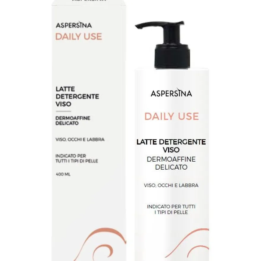 Aspersina Daily Use Latte Detergente Viso Dermoaffine Delicato 400ml