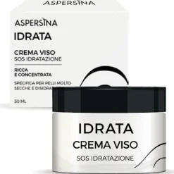 Aspersina Idrata Crema Viso Sos Idratazione 50ml