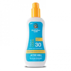 Australian Gold Fresh E Cool Protezione Solare SPF30 Spray Gel 237ml