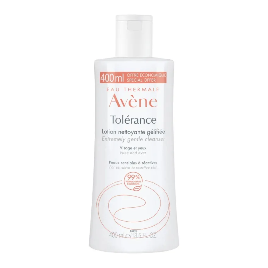 Avene Tolerance Lozione Detergente In Gel Viso E Occhi Pelli Sensibili Reattive 400ml