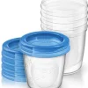 Avent Vasetti Via Coperchio 180ml 5 Pezzi