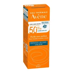 Avène Fluido Senza Profumo SPF 50+ Solare Viso 50ml