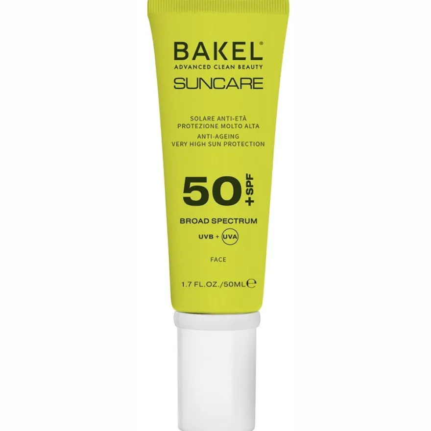 Bakel Suncare Solare Viso Anti-Età 50ml SPF50+