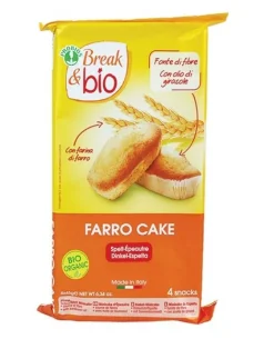 B&B FARRO CAKE NATURALE 4X45G
