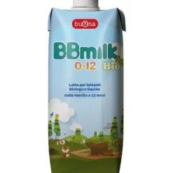 BBmilk 0-12 Mesi Bio Latte Liquido Lattanti 500ml