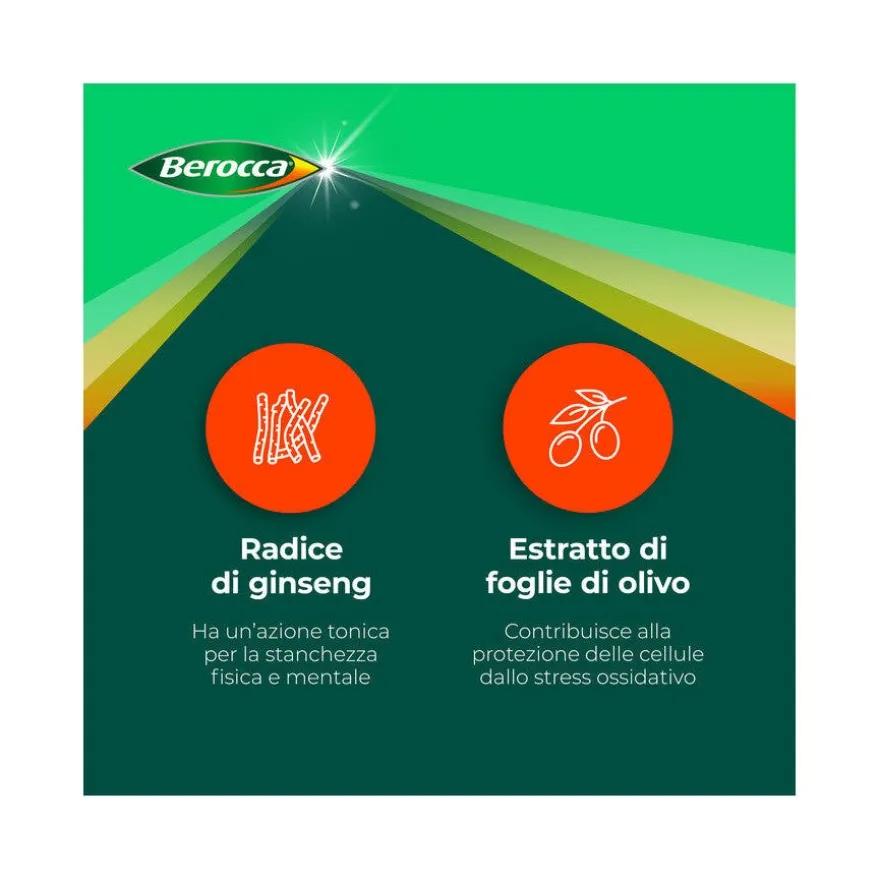 Berocca Plus Integratore Vitamine Minerali Energia 30 Compresse