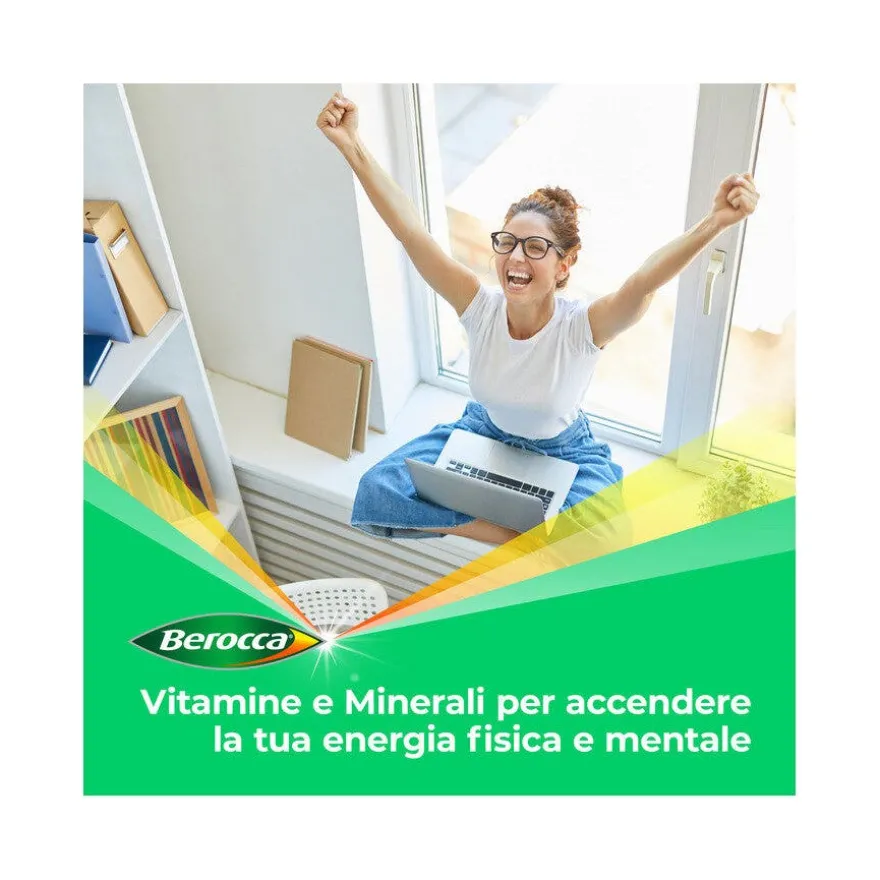Berocca Plus Integratore Vitamine Minerali Energia 30 Compresse