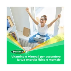 Berocca Plus Integratore Vitamine Minerali per Energia, Concentrazione, Memoria 15 Cpr Effervescenti
