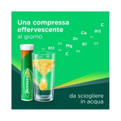 Berocca Plus Integratore Vitamine Minerali per Energia, Concentrazione, Memoria 15 Cpr Effervescenti