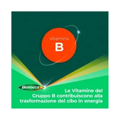 Berocca Plus Integratore Vitamine Minerali per Energia, Concentrazione, Memoria 15 Cpr Effervescenti
