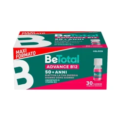 Be-Total Advance B12 Integratore 50+ Anni - 30 Flaconcini