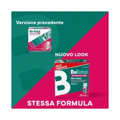 Be-Total Advance B12 Integratore 50+ Anni - 30 Flaconcini