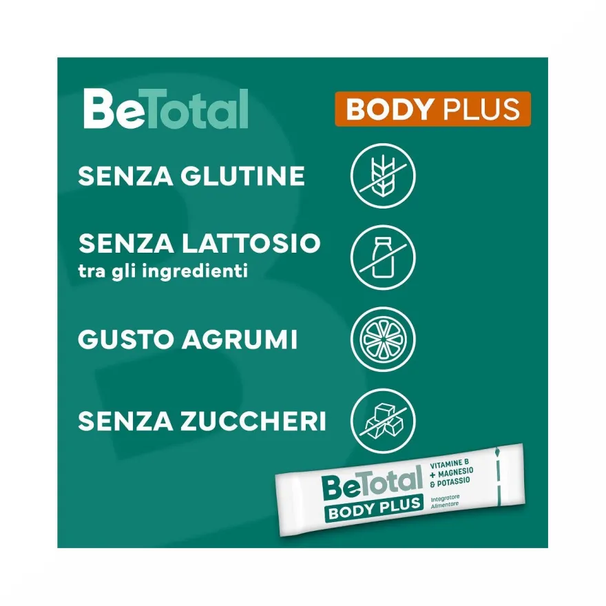 Be-Total Body Plus Integratore Magnesio Potassio Vitamina B