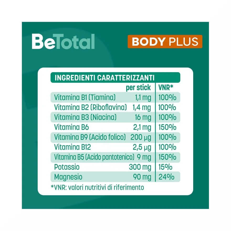 Be-Total Body Plus Integratore Magnesio Potassio Vitamina B