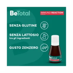 Be-Total Immuno Reaction Integratore Alimentare Difese Immunitarie Vitamina C 8 Flaconcini