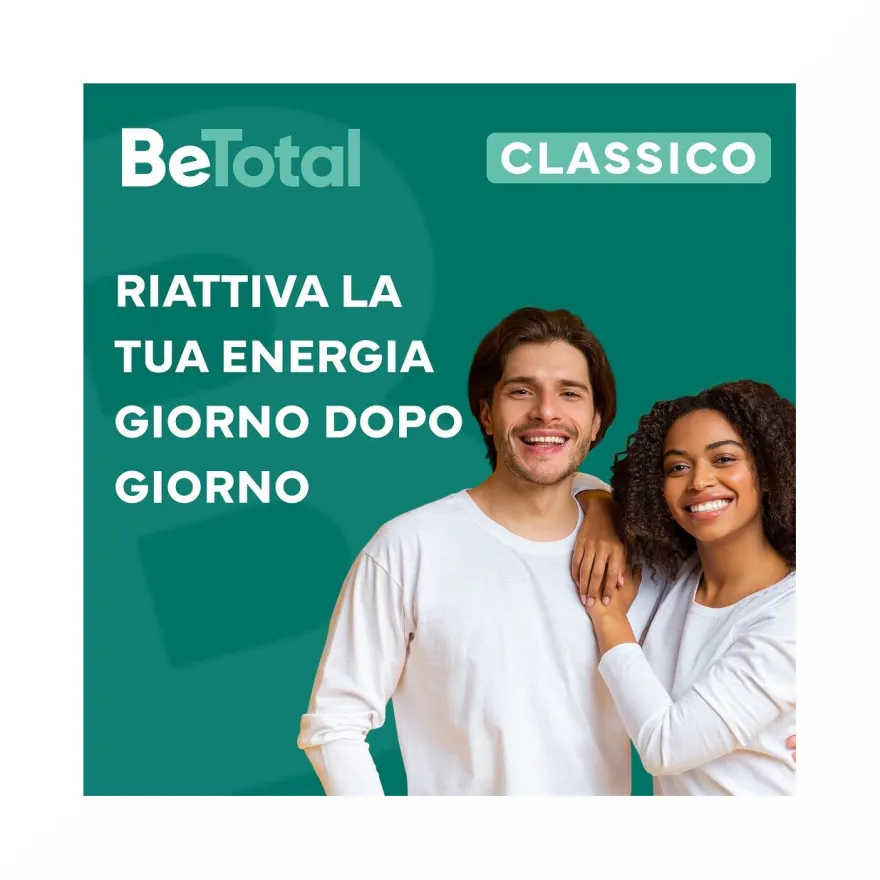 Be-Total Integratore Alimentare Vitamina B/B3/B12 Acido Folico Energia Per Adulti 20 Compresse