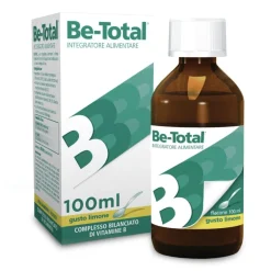 Be-Total Sciroppo Integratore Alimentare Vitamina B Sistema Immunitario Bambini Limone 100 ml