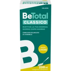 Be-Total Sciroppo Integratore Alimentare Vitamina B Sistema Immunitario Bambini Limone 100 ml