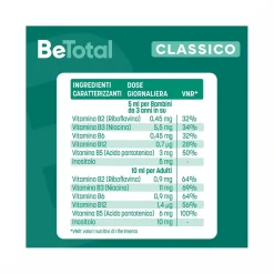 Be-Total Sciroppo Integratore Alimentare Vitamina B Stanchezza Sistema Immunitario Bambini 100 ml