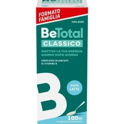 Be-Total Sciroppo Integratore Alimentare Vitamina B Stanchezza Sistema Immunitario Bambini 100 ml