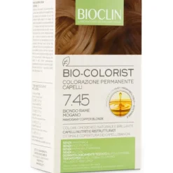 Bioclin Bio Colorist Colorazione Permanente 7.45 Biondo Rame Mogano